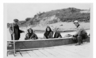 Father Bilodeau and Catholic sisters in Moose Factory